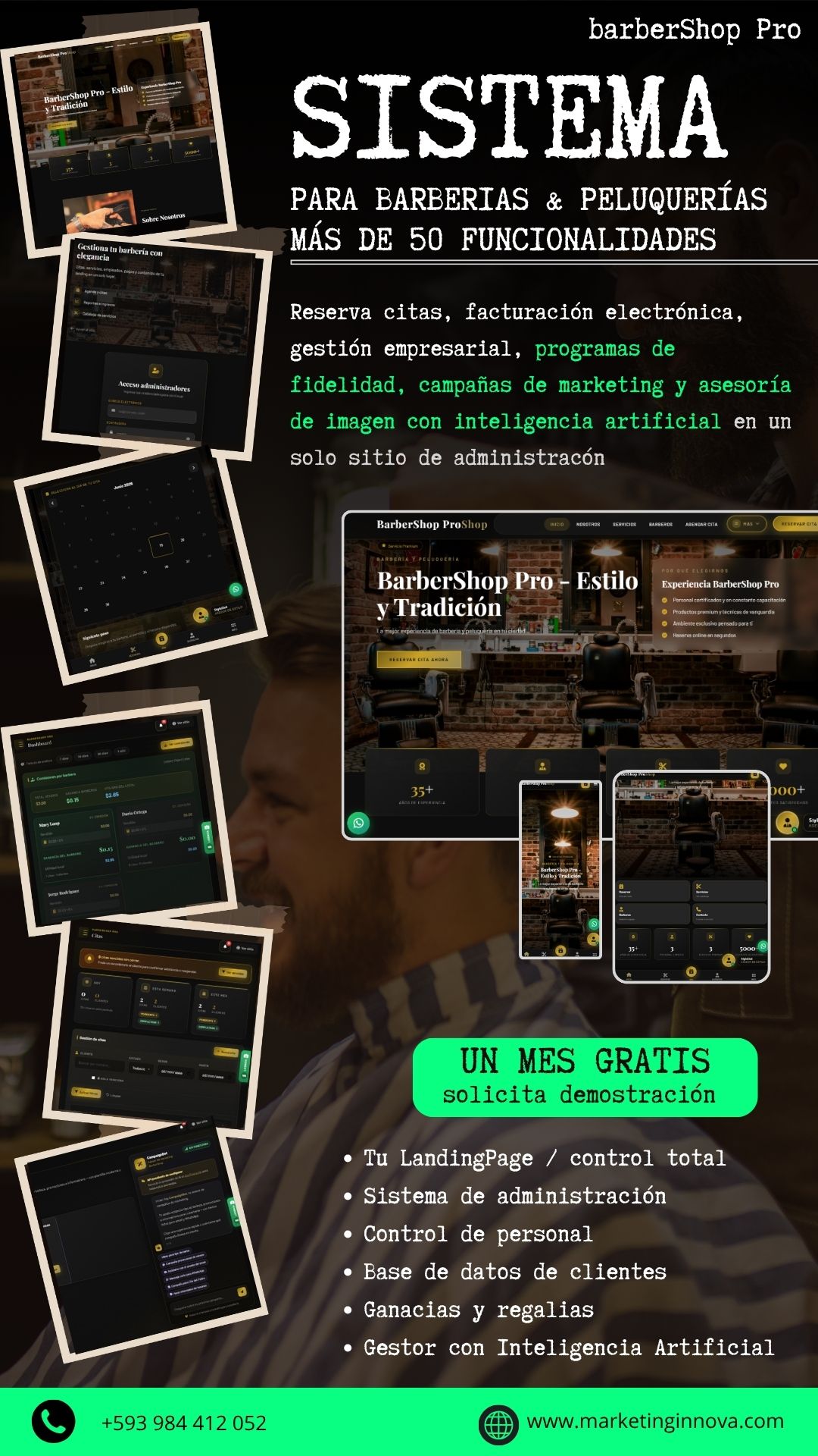 Sistema barberShop